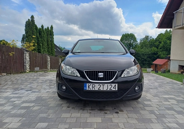 Seat Ibiza cena 17500 przebieg: 247000, rok produkcji 2008 z Dobczyce małe 232